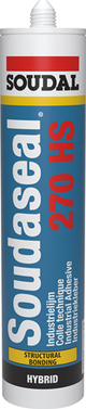 Soudal Soudaseal 270hs | Mastic adhésif polymère MS | 290 ml | blanc - 110207