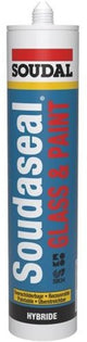 Peinture pour verre Soudal Soudaseal | kit de vitrage | blanc | 290 ml-154676