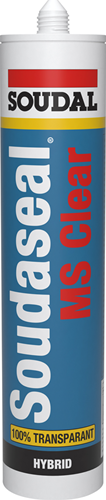 Soudal soudaseal ms clair | kit de construction | 290ml - 111586