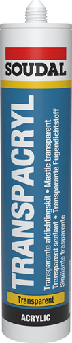 Scellant pour joints acrylique Transpacryl Soudal | 310 ml - 102901