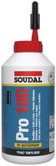 Colle à bois blanche Soudal pro10d, flacon 750gr. - 108768