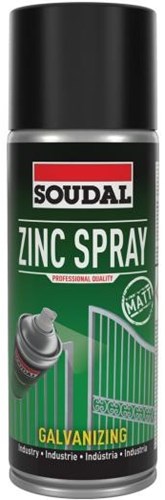 Spray zinc Soudal | 400ml - 155885