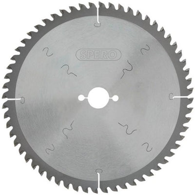 Spéro spa-160-60-20 | lame de scie aluminium hpl et trespa - tct | 160 mm | 60 dents | trou d'axe 20mm