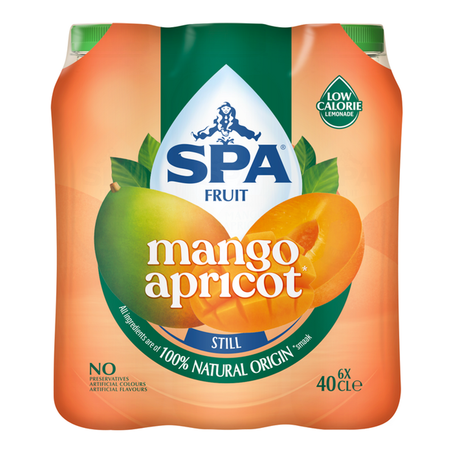 Spa fruit still mangue abricot pet (6x 400ml)
