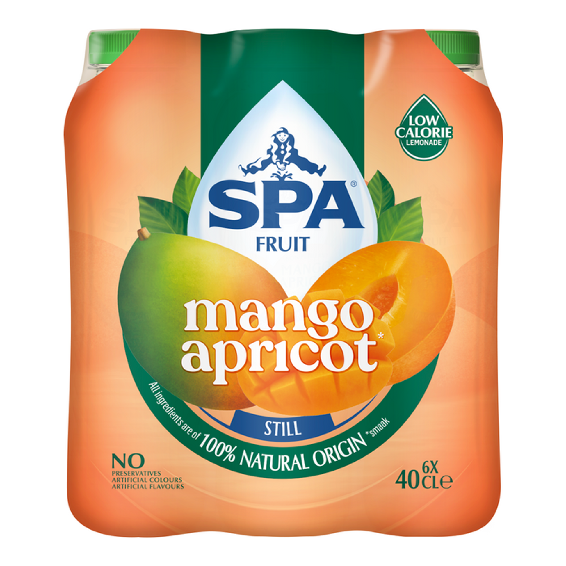 Spa fruit still mangue abricot pet (6x 400ml)