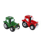 Tirelire globe pour enfants, tracteur en poterie (2 ass.)
