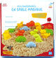 Jouez au sable pour l'intérieur avec 10 formes de dinosaures.
