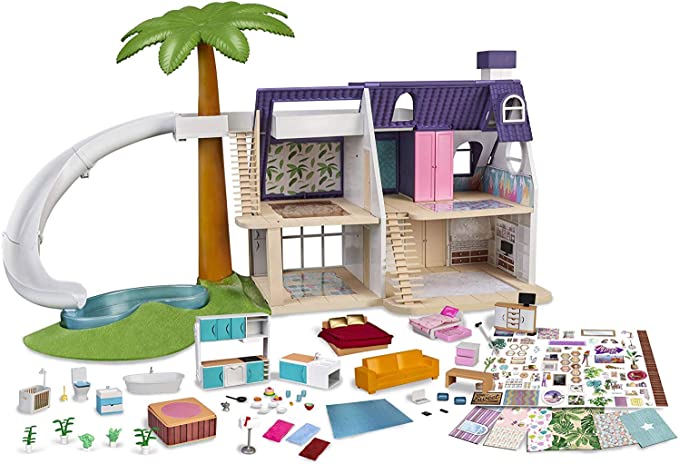Mymy City Speelhuis, les Palmenhuis avec beaucoup de jouets