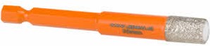 Foret à carrelage Spero 10 mm x 40 mm Xtreme avec cire - sec - hexagonal - 10-hex-tdn