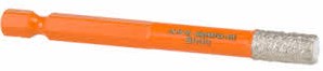 Foret à carrelage Spero 8 mm x 40 mm Xtreme avec cire - sec - hexagonal - 08-hex-tdn
