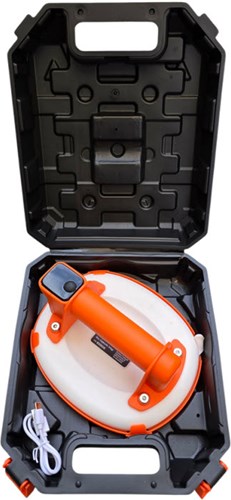 Aspirateur à carreaux de verre à batterie Spero pro | manomètre | 200 mm | 3,7 V | maximum : 56kg vp200e