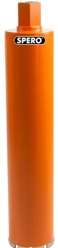 Spéro sp77unc | foret diamanté à parois épaisses de qualité supérieure pour béton | 77mm | 1-1 4 unc | 400 mm de long - sp77unc
