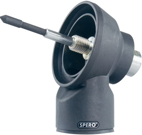 Spéro spksr1 2 | adaptateur de poussière de foret diamanté en plastique | m16 (m) - r1 2 (f) | excl. goupille de centrage - spksr1 2