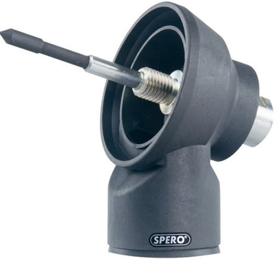 Spéro spksr1 2 | adaptateur de poussière de foret diamanté en plastique | m16 (m) - r1 2 (f) | excl. goupille de centrage - spksr1 2