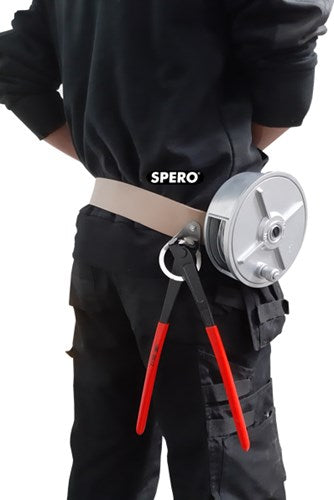 Spéro spvmhsl | bobine de fil tressé pro | avec ceinture en cuir pour rouleau de fil à tresser 1,2 1,5 kg - spvmhsl