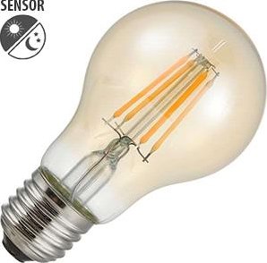 Spl led gls e27 4-40w 2500k capteur filament or - led7350