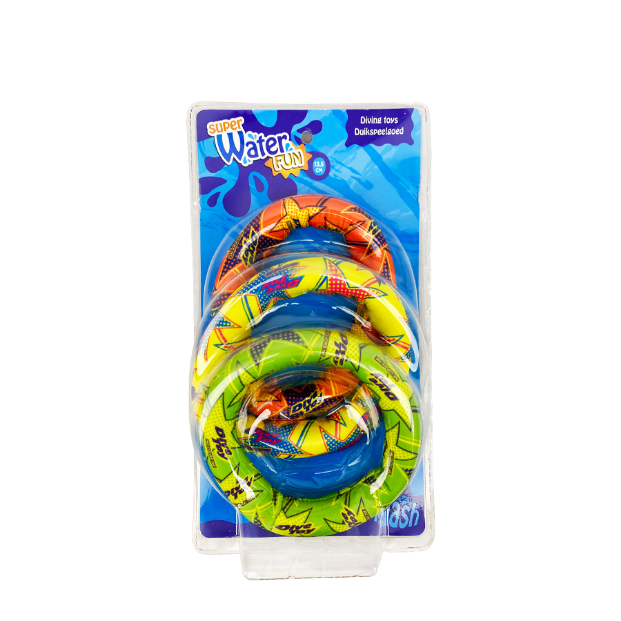 Anneaux de jouet de plongée Splash 3 pièces