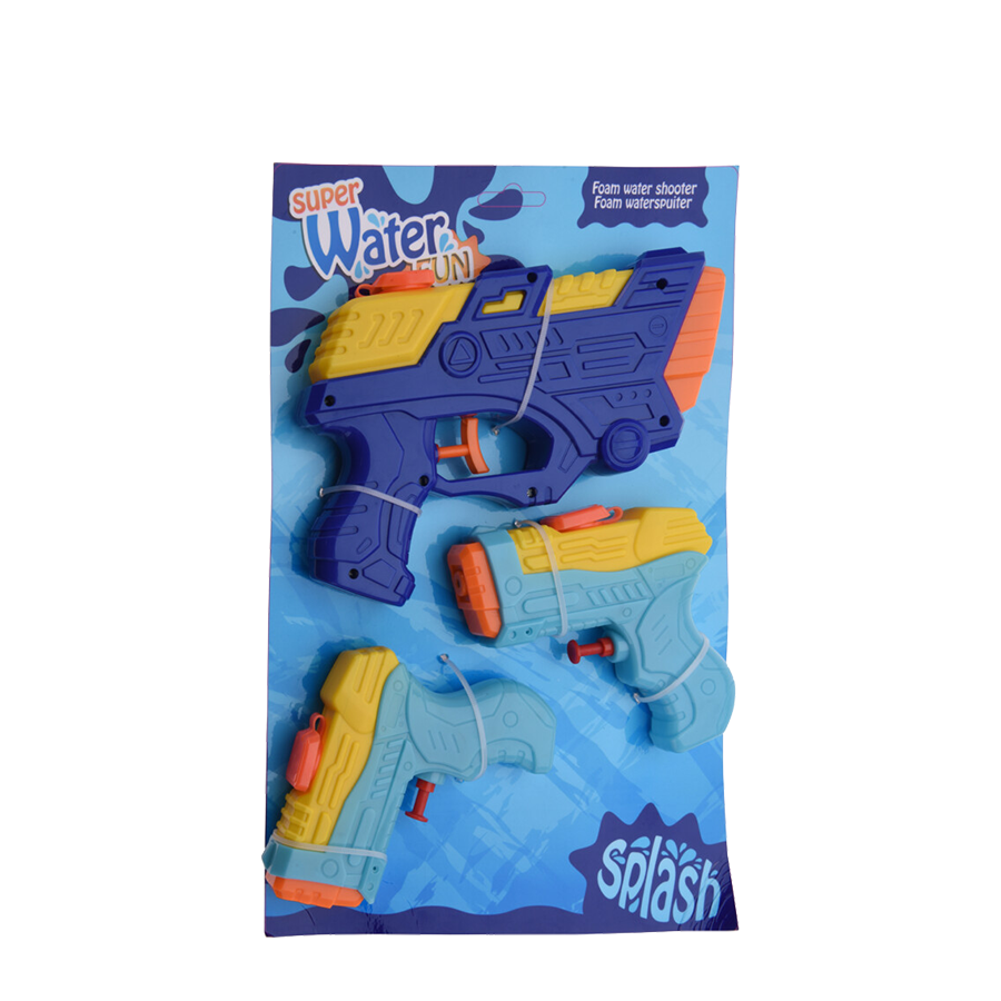Jeu de pistolets à eau Splash 3 pièces