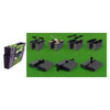 Helcosol pied de parasol 25kg divisé remplissable noir