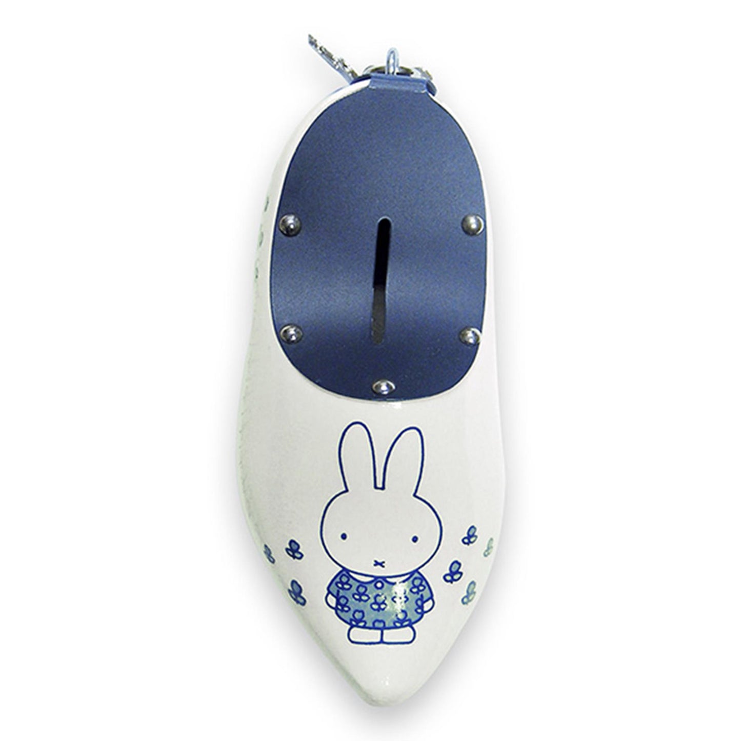 Sabot tirelire Miffy blanc bleu