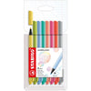 Stabilo Pointmax Fineliners Pastel, 8e.