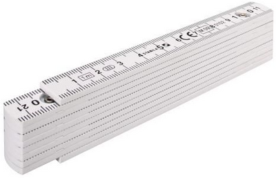Règle pliante Abi stla, 1104 plastique 1m - 01704
