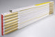 Mètre pliant Stabila, 617 11 bois blanc jaune 3m - 01231