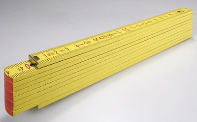 Règle pliante Abi stla, 707 bois jaune 2m - 01304