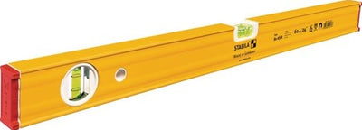 Niveau à bulle Stabila | 30 cm | jaune aluminium | ± 0,5 mm·m | 1 pièce - 19676 - 19676