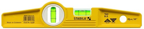 Niveau à bulle Stabila, torpille 81s avec étui 25cm - 02501