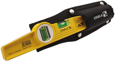 Niveau à bulle Abi stla, aimant torpille 81sm+étui 25cm - 02511