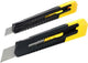 Ensemble combiné d'outils à main Stanley, ensemble de couteaux sécables | 9 mm + 18 mm - stht10202-0