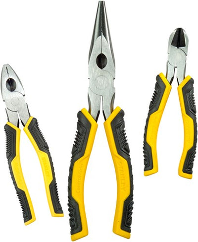Stanley outils à main jeu de pinces dynagrip cg 3 pièces 150mm | stht0-75094 - stht0-75094