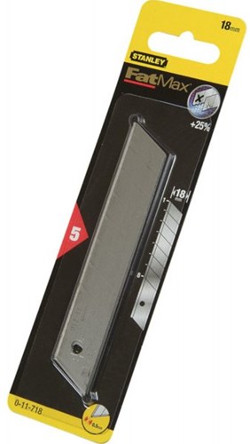 Couteau sécable de rechange Stanley 18mm (10)