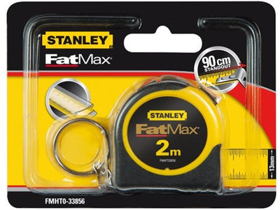 Stanley outils à main fatmax ruban à mesurer 2m porte-clés - fmht0-33856