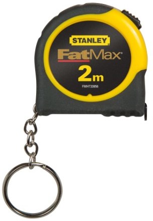 Stanley outils à main fatmax ruban à mesurer 2m porte-clés - fmht0-33856