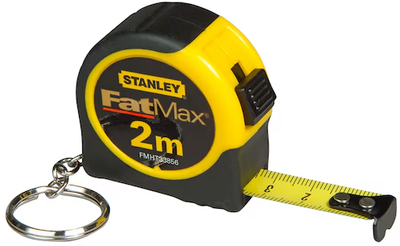 Stanley outils à main fatmax ruban à mesurer 2m porte-clés - fmht1-33856