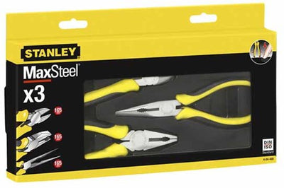 Jeu de pinces Stanley Fatmax 3 pièces - 4-84-488