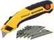 Stanley hand tools couteau extensible fatmax + 5 couteaux de rechange en carbure - 7-10-778