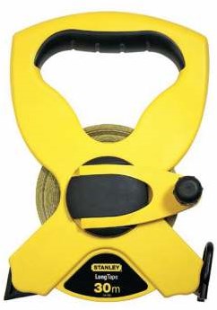 Stanley outils à main arpenteur armoire ouverte en fibre de verre | 30 m - 12,7 mm - 2-34-792