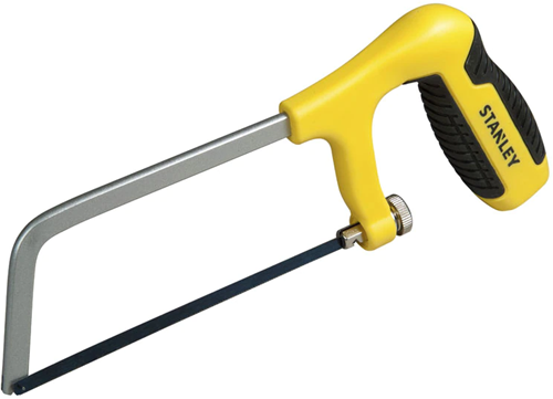 Mini-métal Stanley Saw avec une poignée en plastique