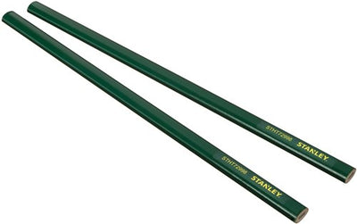 Crayon de maçon outils à main Stanley | vert | 30 cm | 2x - stht0-72998