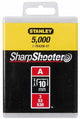 Agrafes Stanley 14mm type a - 1000 pièces
