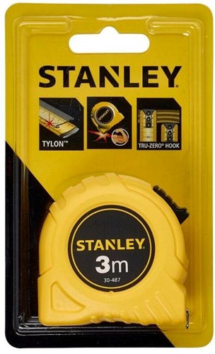 Ruban à mesurer pour outils à main Stanley 3 m - 12,7 mm (en vrac) - 1-30-487 - 1-30-487