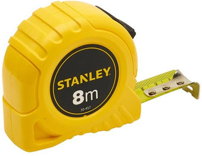 Ruban à mesurer pour outils à main Stanley 8m - 25mm (en vrac) - 1-30-457 - 1-30-457