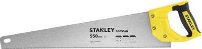 Stanley outils à main scie à main universelle | coupe nette | 550 mm | 7t pouces - stht20368-9