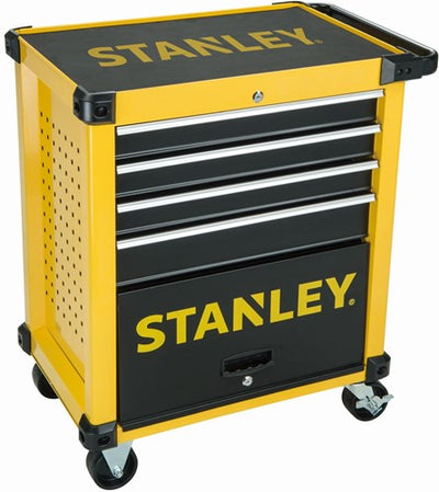 Stanley stht0-80442 | chariot à outils | 4 tiroirs - remplis de 9 modules - stht0-80442