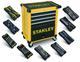 Stanley stht0-80442 | chariot à outils | 4 tiroirs - remplis de 9 modules - stht0-80442
