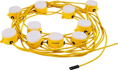 Éclairage Stanley sxls31362e | 22 mètres | 10 x 8w LED - sxls31362e