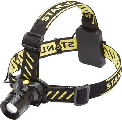 Lampe frontale à LED Stanley sxls50101e | 300 lumens | zoom de mise au point - sxls50101e